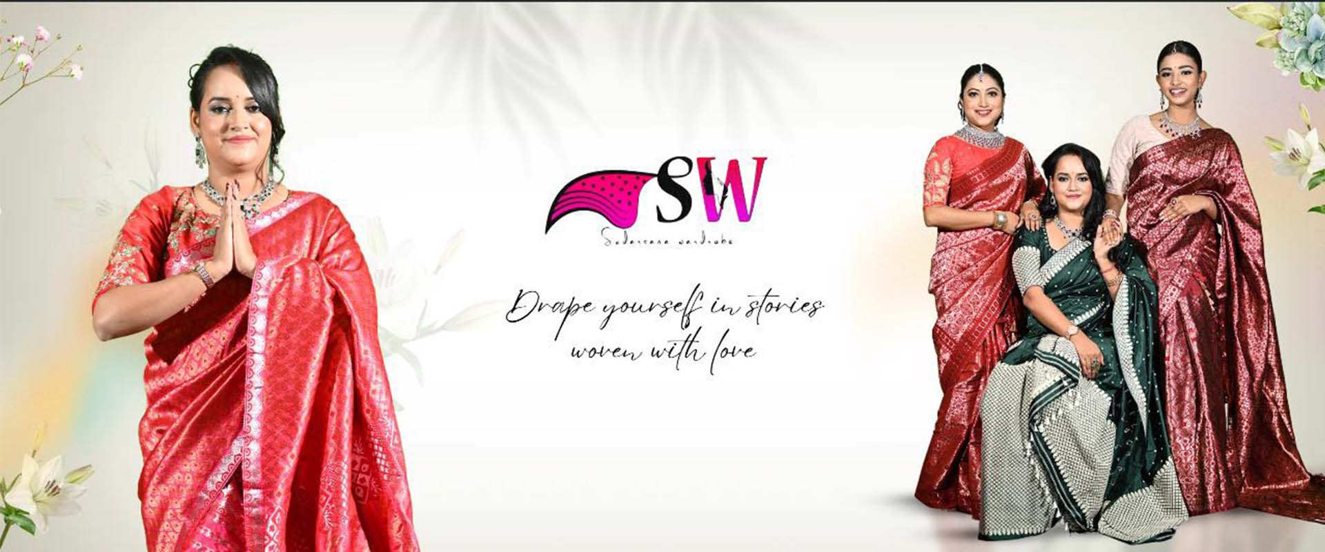 Elegant Assamese attire