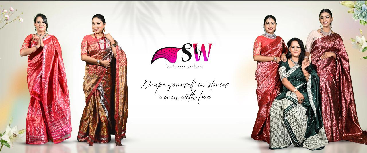 Handcrafted Mekhela Sador